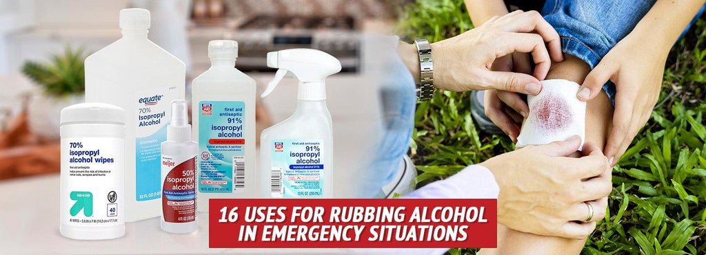 16 Uses for Rubbing Alcohol in Emergency Situations