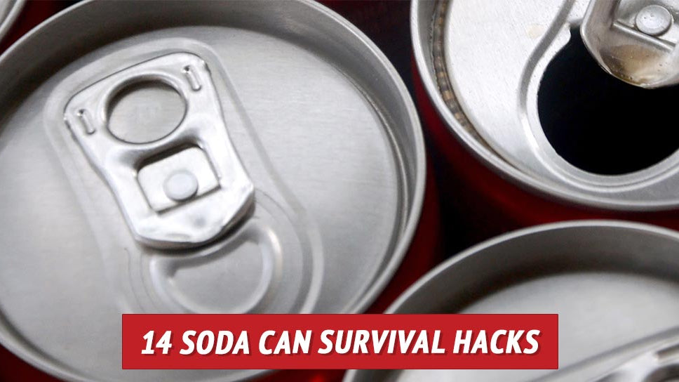 14 Soda Can Survival Hacks