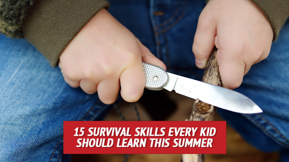 15 Survival Skills Every Kid Should Learn This Summer