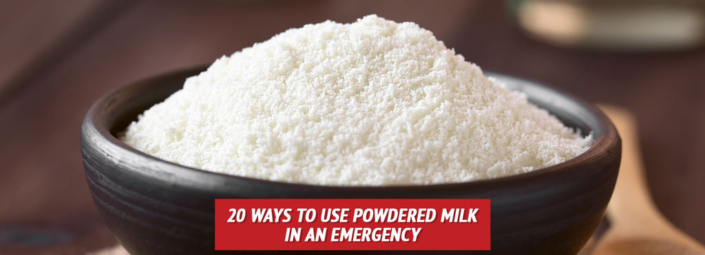 20 Ways to Use Powdered Milk in an Emergency