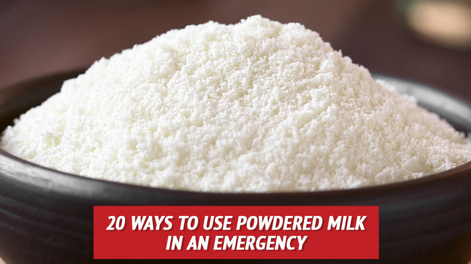 20 Ways to Use Powdered Milk in an Emergency