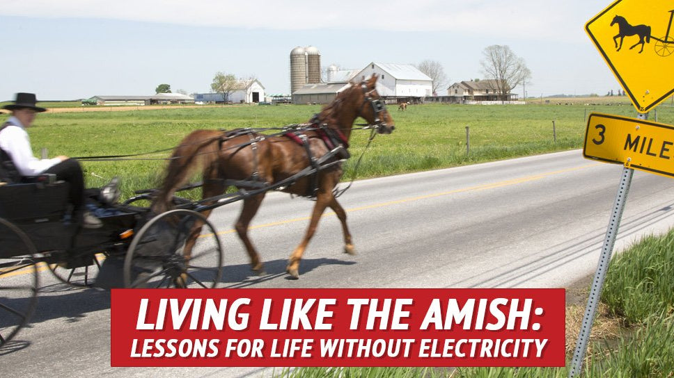 Living like the Amish: Lessons for Life without Electricity - My Patriot Supply