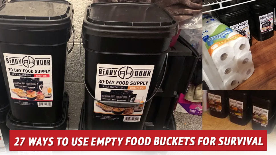 27 Ways to Use Empty Food Buckets for Survival