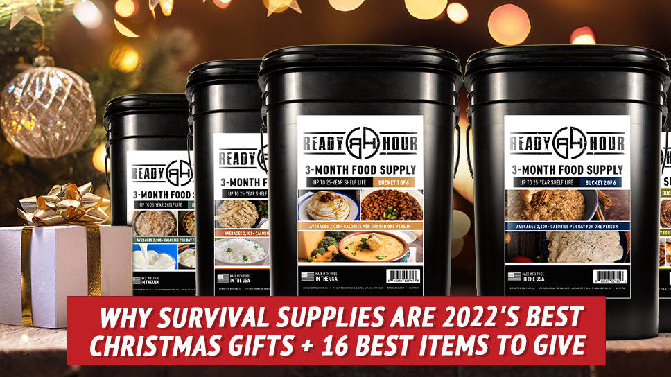 Why Survival Supplies Are 2022's Best Christmas Gifts + 16 Best Items to Give