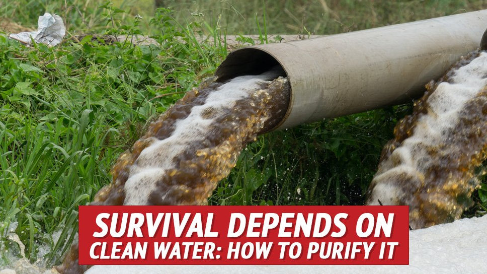 Survival Depends on Clean Water: How to Purify It - My Patriot Supply
