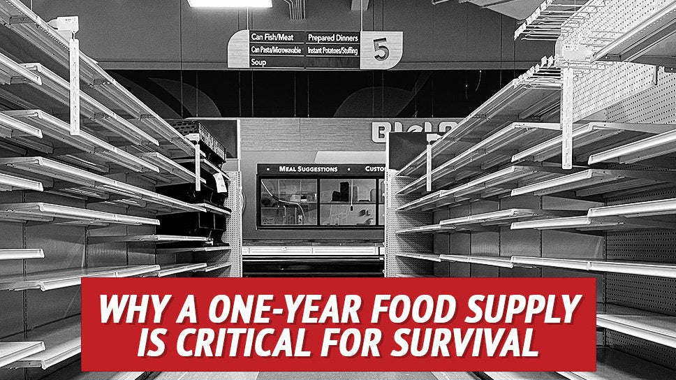 Why a One-Year Food Supply Is Critical for Survival - My Patriot Supply