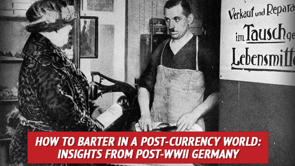How to Barter in a Post-Currency World: Insights from Post-WWII Germany