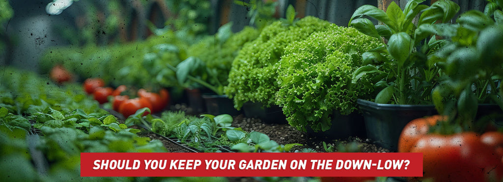 Should You Keep Your Garden on the Down-Low?
