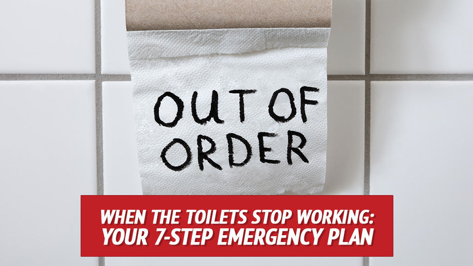 When the Toilets Stop Working: Your 7-Step Emergency Plan