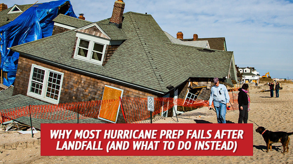 Why Most Hurricane Prep Fails after Landfall (And What to Do Instead)