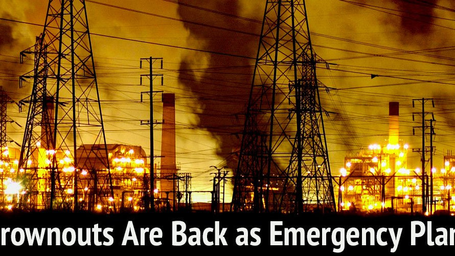 Rolling Brownouts Are Back as Emergency Plans Kick In - My Patriot Supply