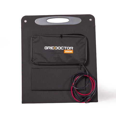 Image of Grid Doctor Solar Panel Carrying Case.