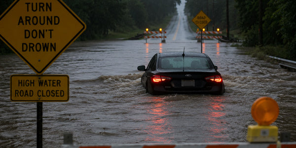 Don't drive through floods