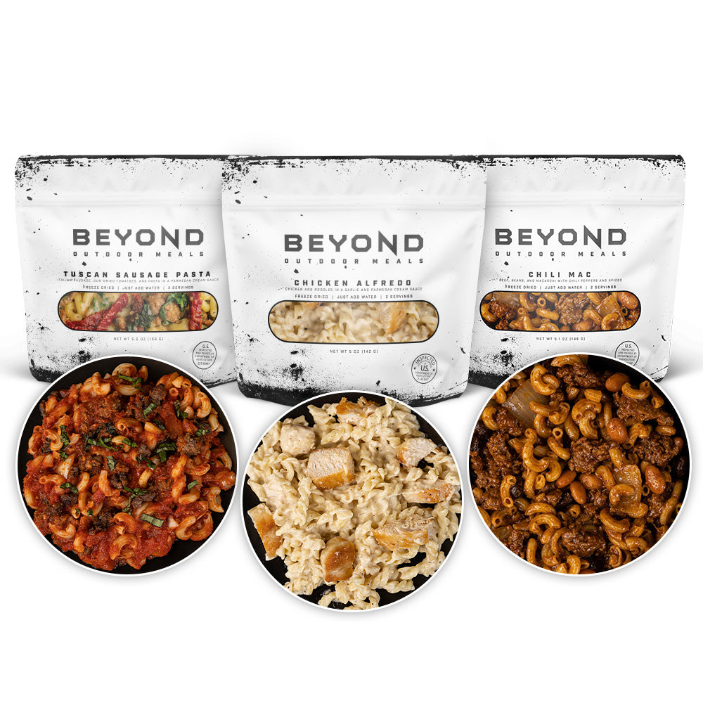 Beyond Outdoor Meals: Entree 3 Pack