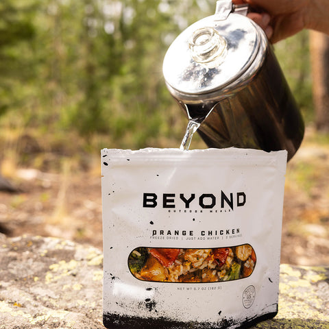 Image of Orange Chicken Pouch by Beyond Outdoor Meals (710 Calories, 2 Servings)