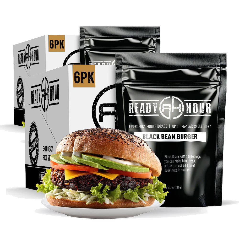 Black Bean Burger Case Packs
