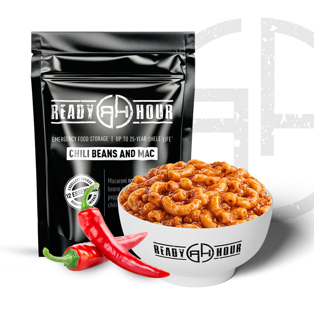 Chili Beans and Mac Food Pack