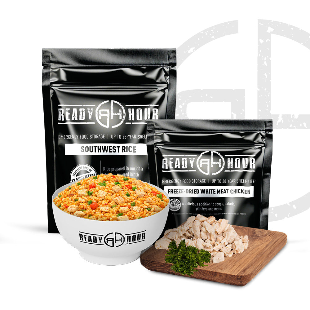 Southwest Chicken Rice Food Pack