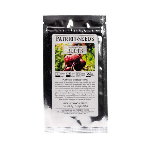 Image of Survival Seed Vault (100% heirloom, 20 varieties) by Patriot Seeds