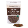 Organic Bean Salad Mix Sprouting Seeds by Patriot Seeds (4 ounces)
