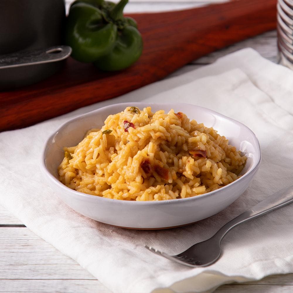 Ready Hour Creamy Chicken Flavored Rice, prepared — part of the MEGA #10 Can Food Pack (442 total servings)