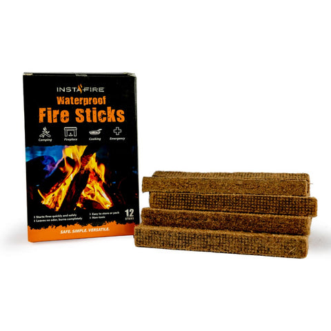 Image of 12 Waterproof Fire Sticks by InstaFire (4-pack, 48 total)