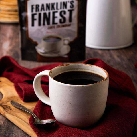 Image of Franklin's Finest Survival Coffee (720 servings, 1 bucket) - My Patriot Supply