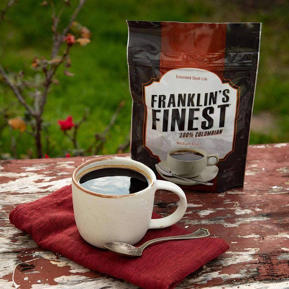 Franklin's Finest Coffee - Sample Pouch (60 servings) - My Patriot Supply