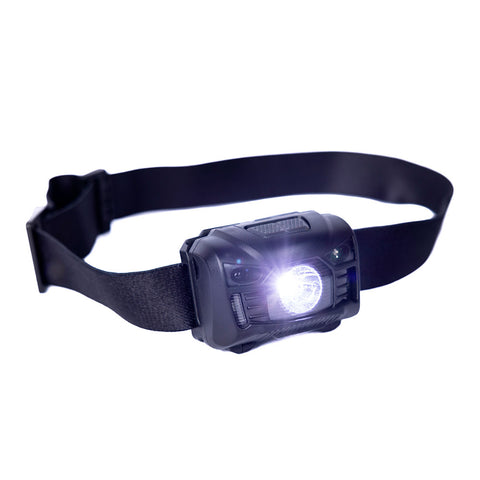 Image of Rechargeable Headlamp with Motion-Sensor Activated Sensor by Ready Hour