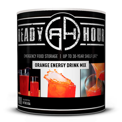 Image of Orange Energy Drink Mix #10 Can (63 servings)