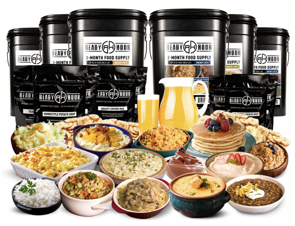 Special Partner Offer - 3-Month Emergency Food Supply (2,000+ calories/day)