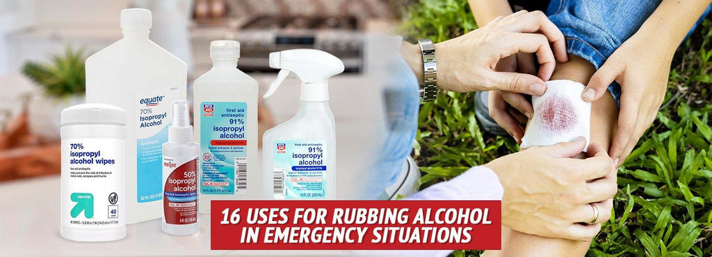16 Uses for Rubbing Alcohol in Emergency Situations