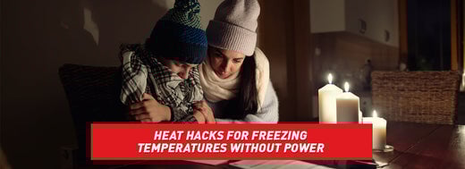 Heat Hacks for Freezing Temperatures without Power