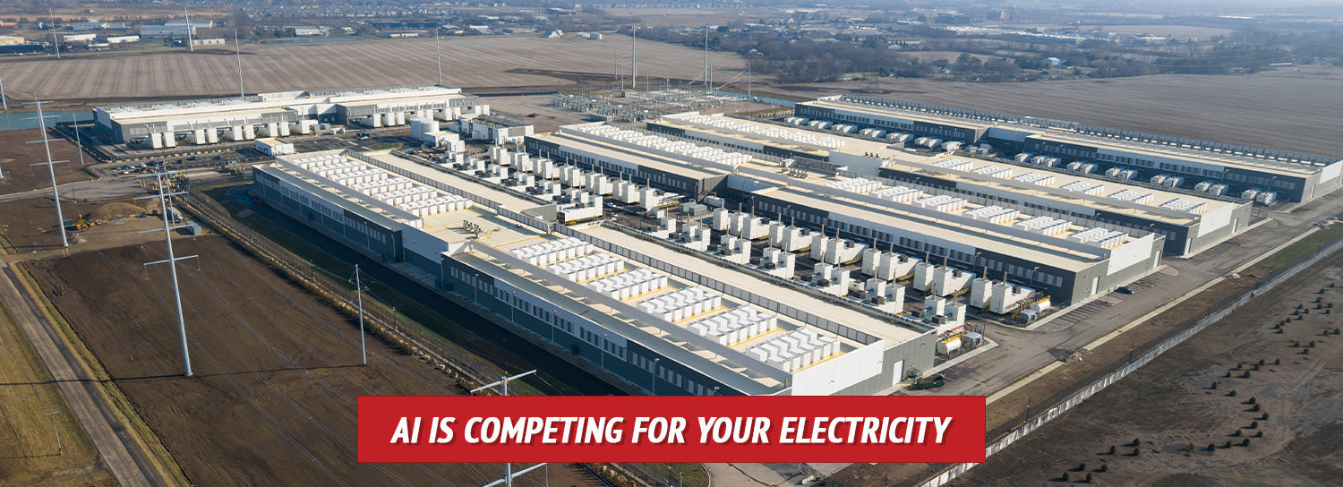 AI Is Competing for Your Electricity