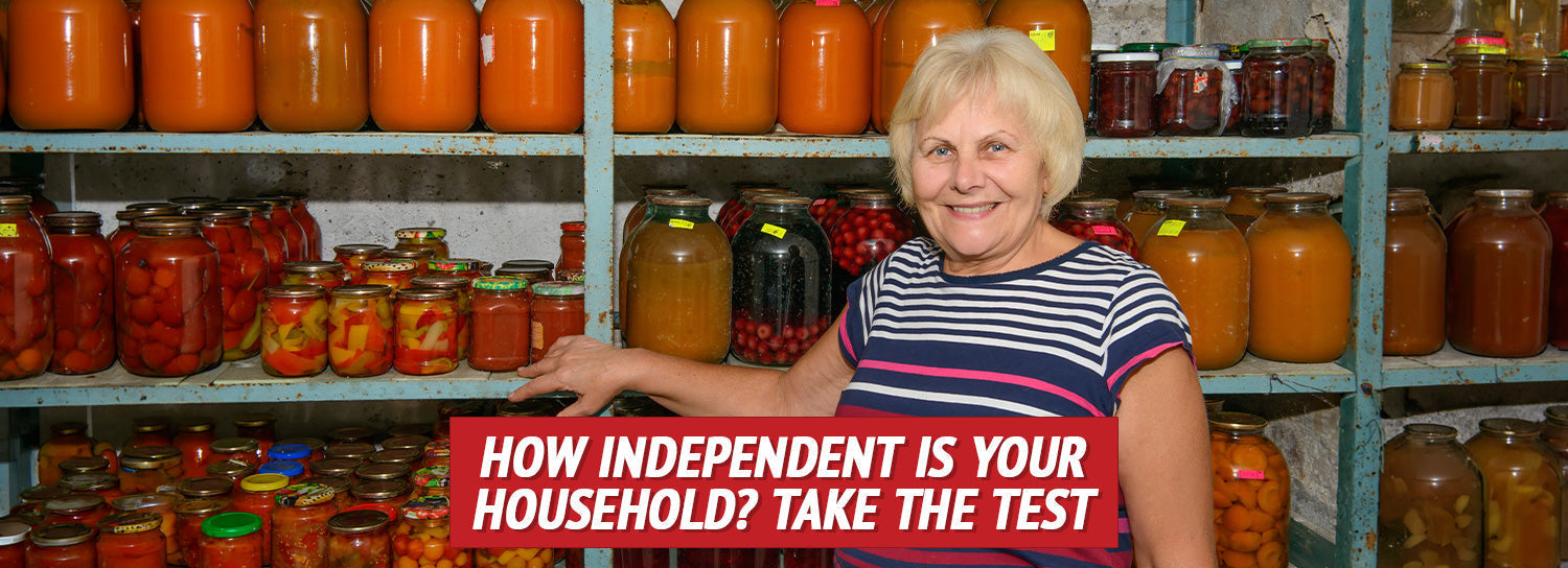 How Independent Is Your Household? Take the Test