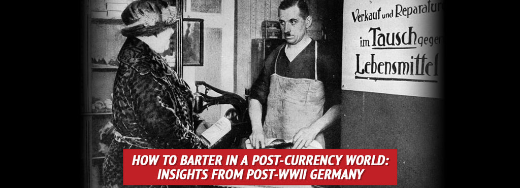How to Barter in a Post-Currency World: Insights from Post-WWII Germany