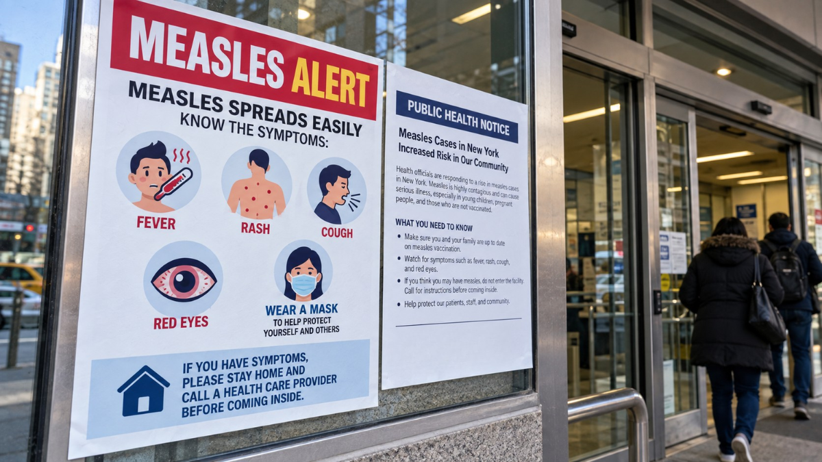 New York declares first US measles disaster emergency since 2025 surge