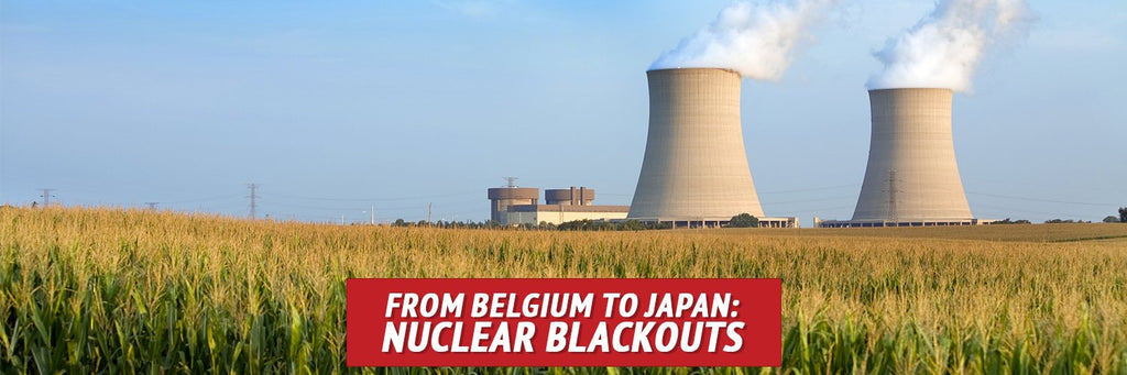 From Belgium to Japan: Nuclear Blackouts