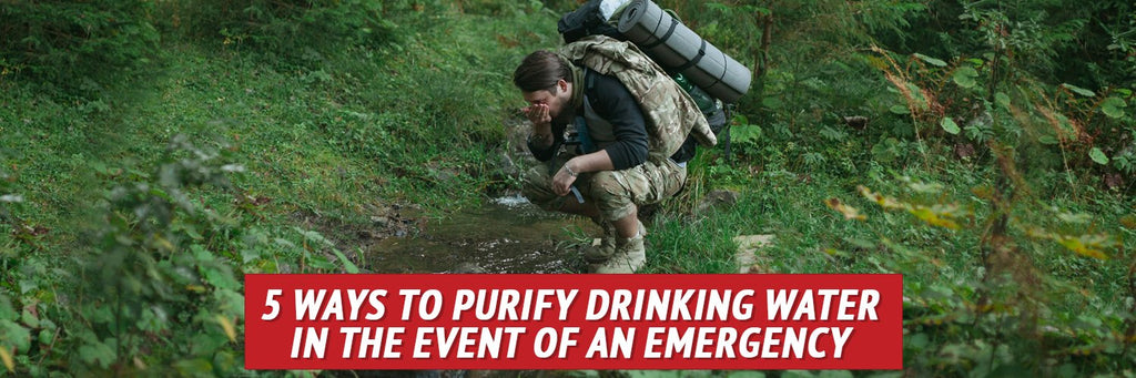 5 Ways to Purify Drinking Water in the Event of an Emergency