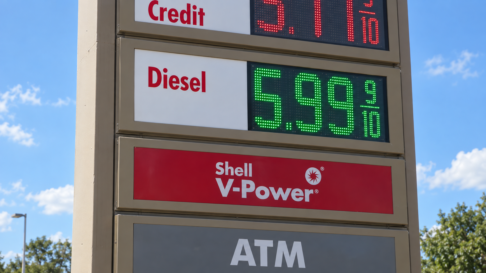 Rising diesel prices put strain on truck drivers, supply chain