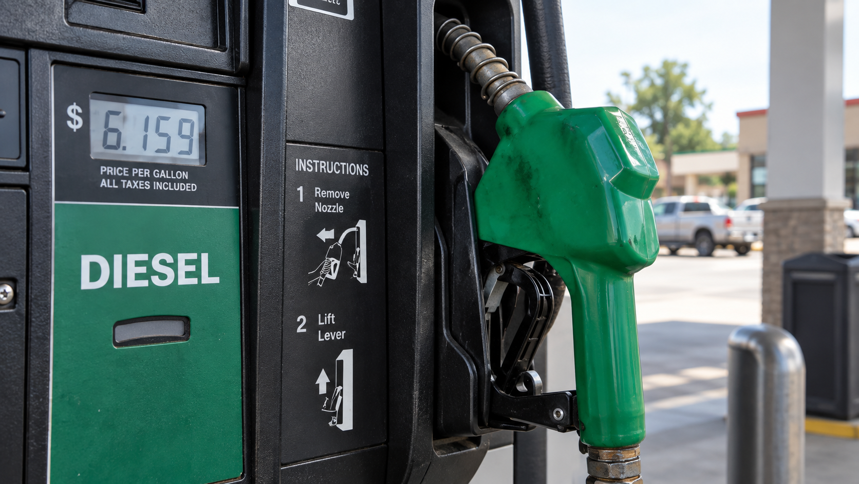 US diesel prices soar past $6 a gallon, deepening strain for hauling everyday goods