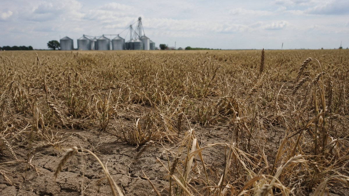 We’re having the worst wheat crop in decades. You’ll notice the ripple effects soon at the grocery store
