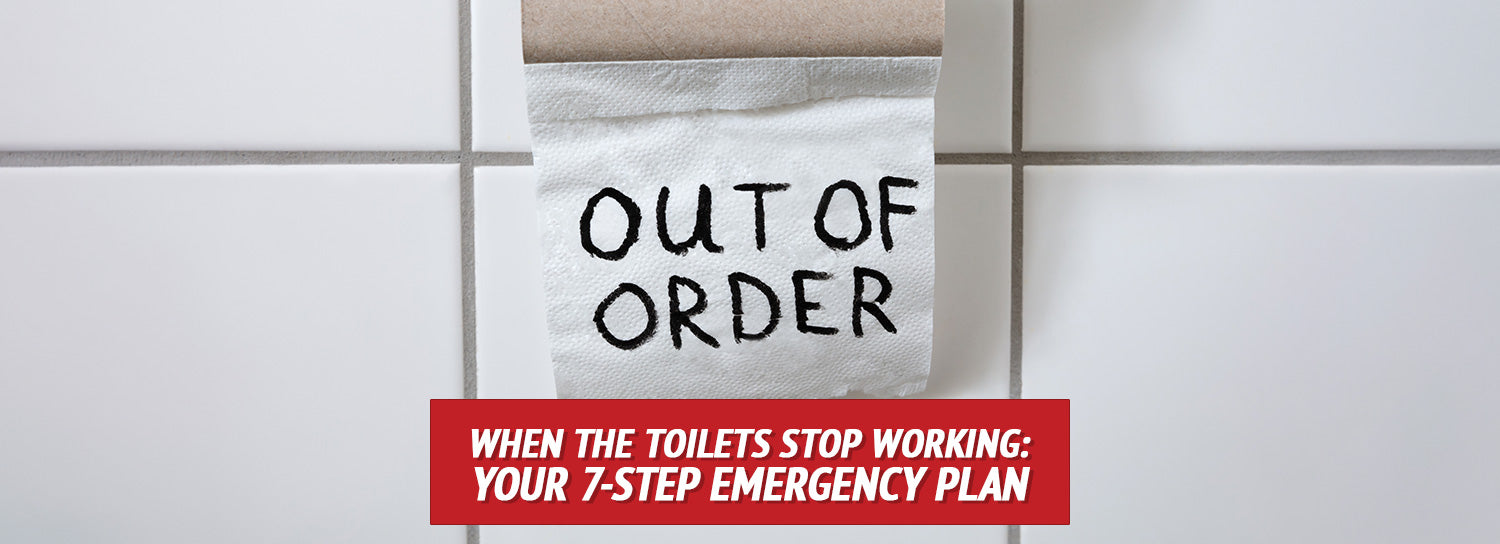 When the Toilets Stop Working: Your 7-Step Emergency Plan