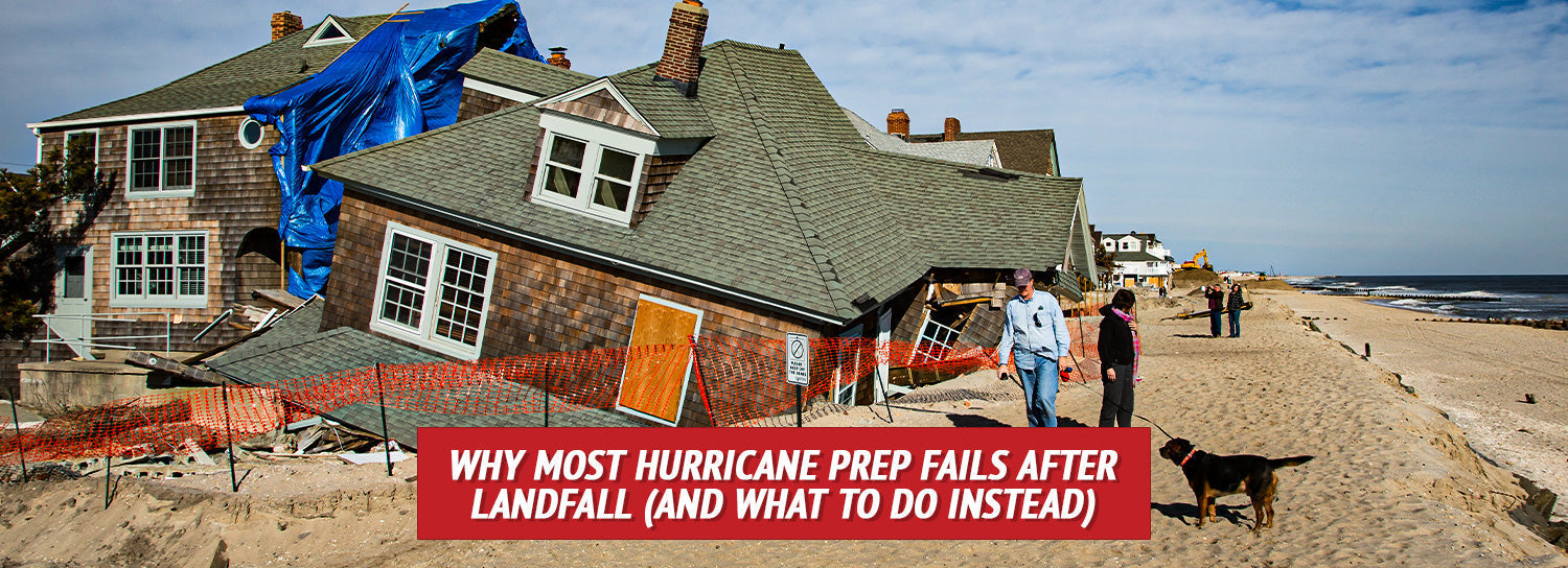 Why Most Hurricane Prep Fails after Landfall (And What to Do Instead)