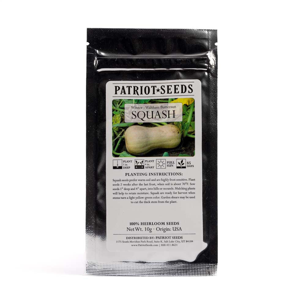 Survival Seed Vault 3-Pack by Patriot Seeds (100% heirloom, 3 cans) - Mailer Offer