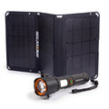 Tactical Flashlight & Solar Panel