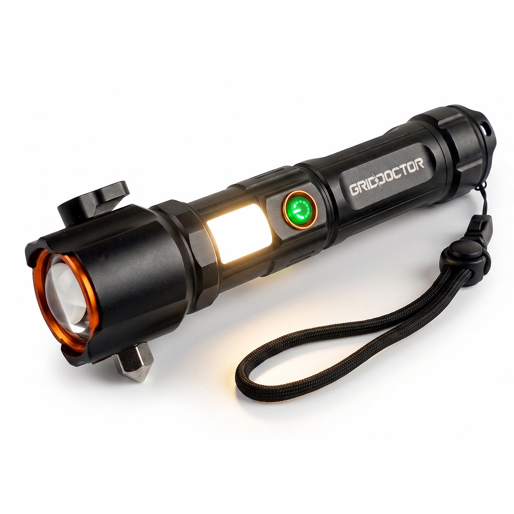 Tactical Flashlight by Grid Doctor