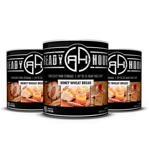 Image of Honey Wheat Bread Mix #10 Cans 3-can bundle (Thank You Offer)
