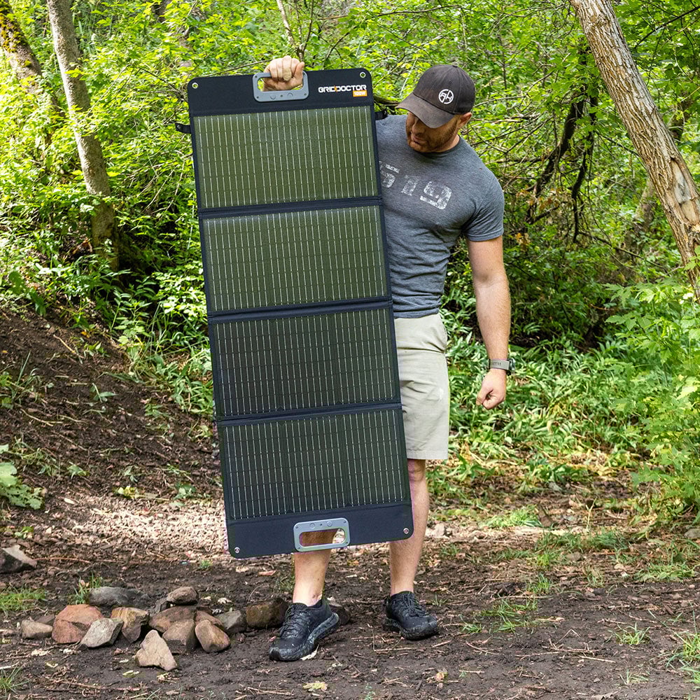 100W Solar Panel for the 300 Solar Generator System by Grid Doctor