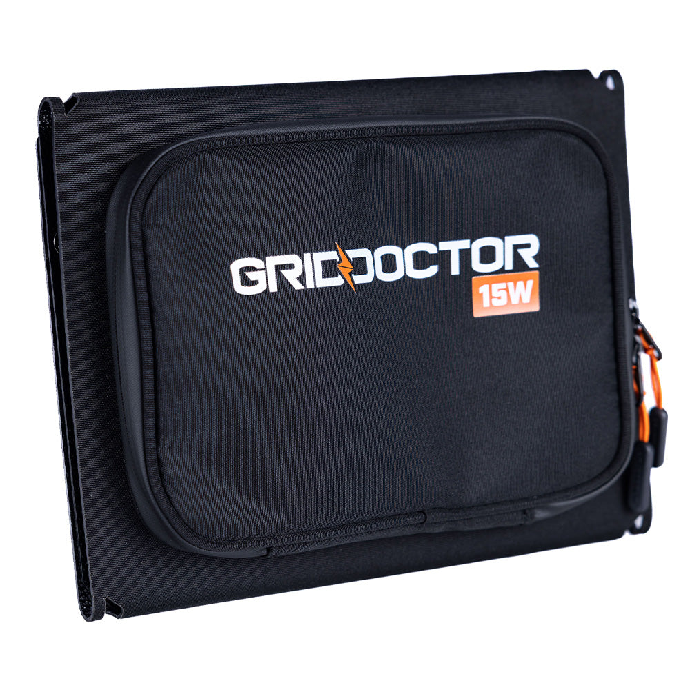 15W Solar Panel by Grid Doctor - My Patriot Supply